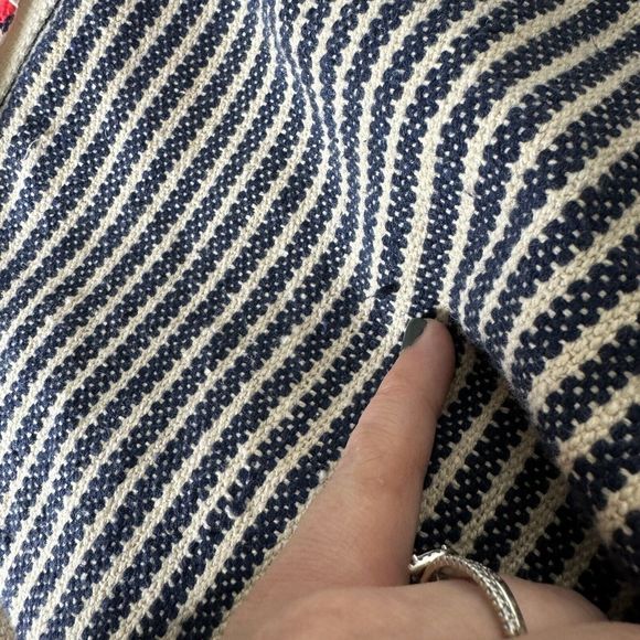 A&B America And Beyond Embroidered Floral Backpack Pom Poms Tassels Neon *Flaw - Picture 16 of 16